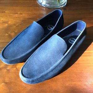 M:Zero Slip On Faux Suede Loafers - Rubber Shoes